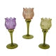 Teelichthalter glas