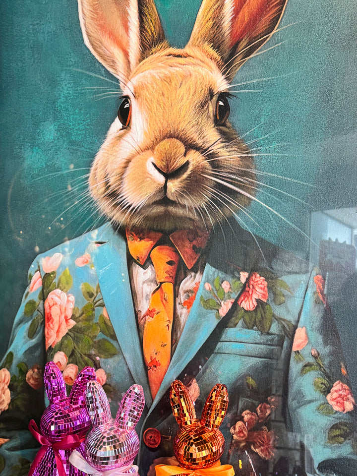 Hase Acrylgemälde 70x100cm